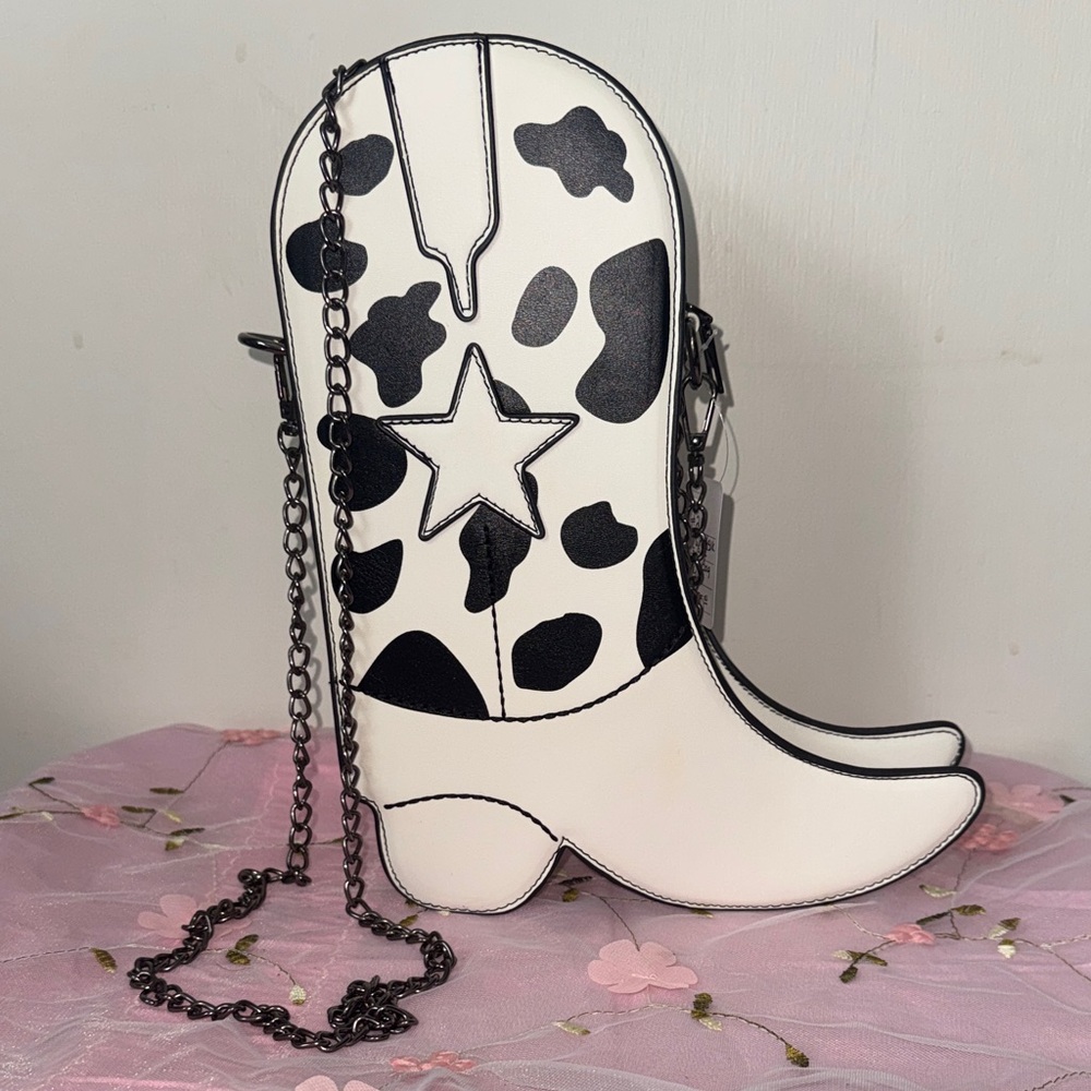 Fashion Cowboy Boot Bag